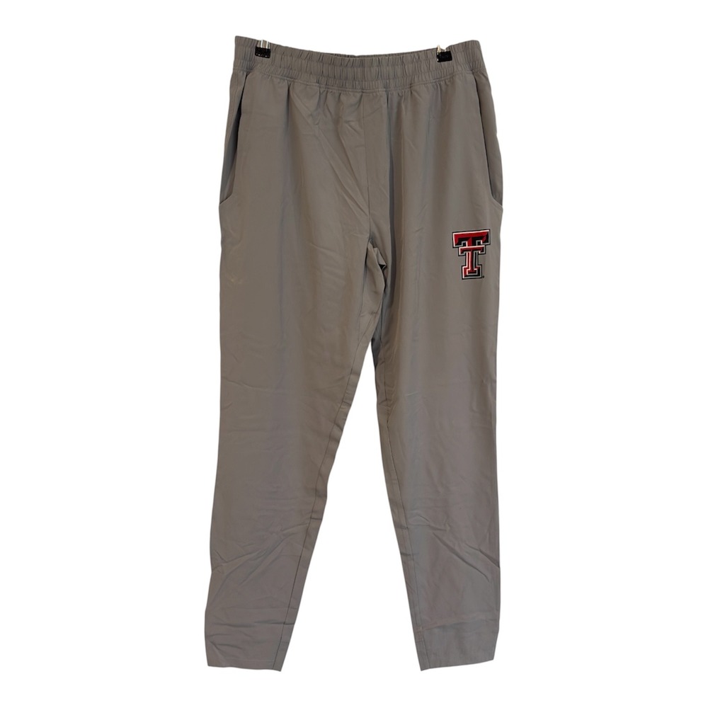 Texas Tech‎ Red Raiders Grey Athletic Jogger Pants Mens M NEW Rivalry Threads
